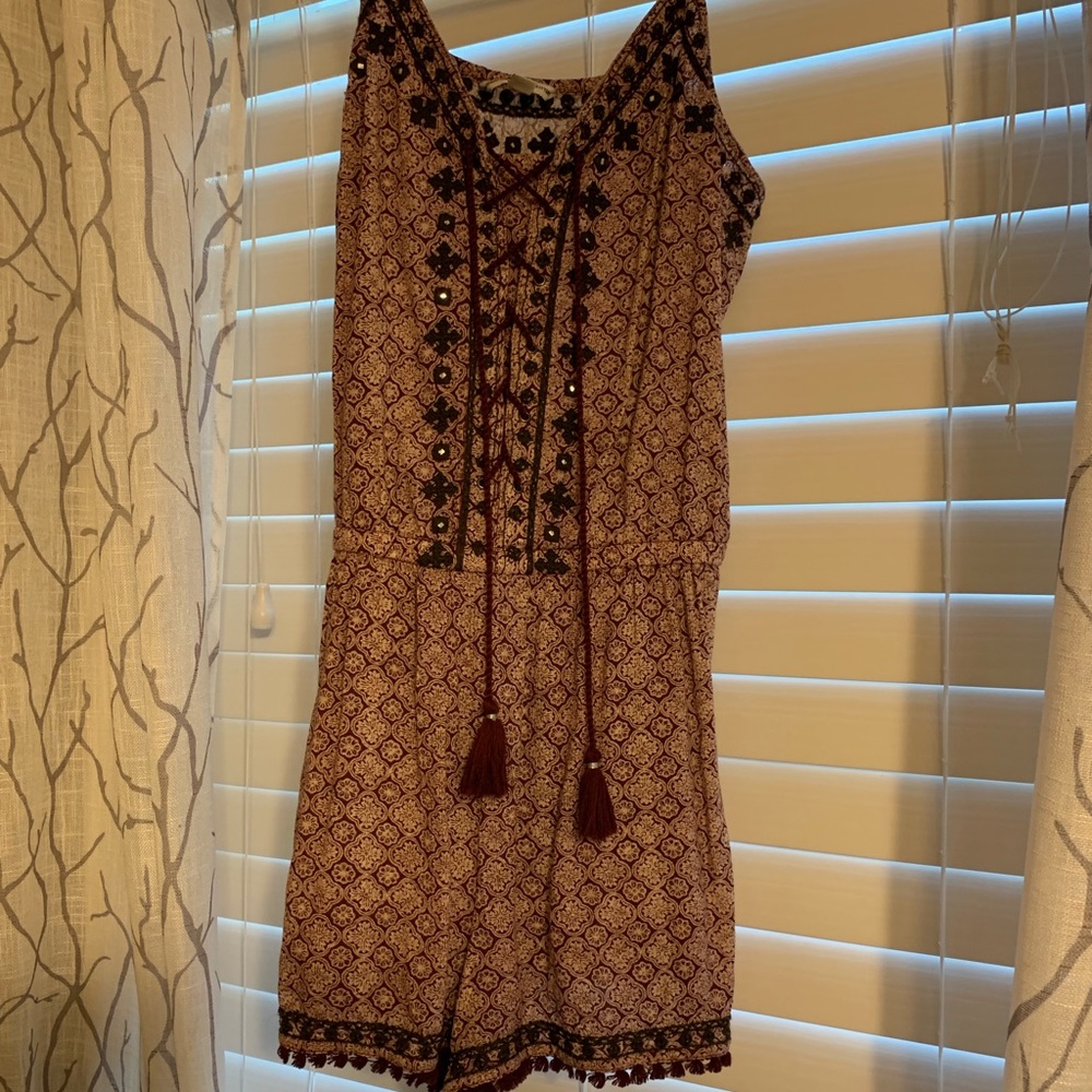 Patterned Romper - image 1